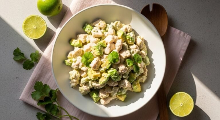 29 Creamy Chicken Salad with Avocado for Better Fats