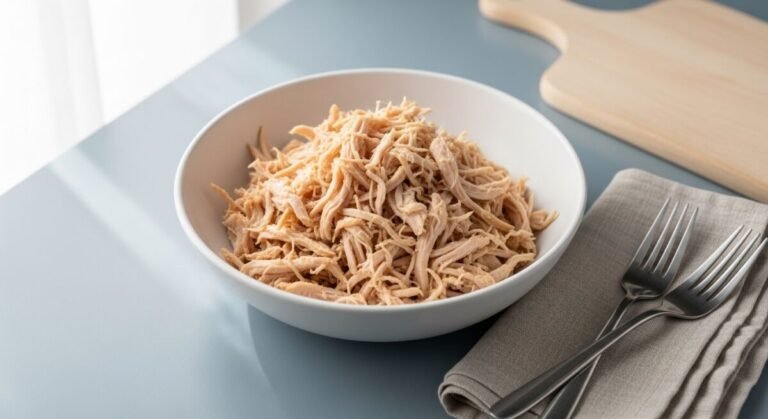 How to Shred Chicken for Chicken Salad Quickly and Easily