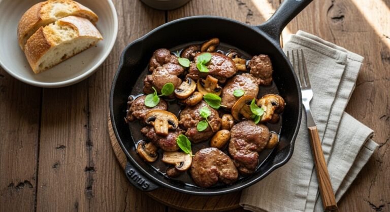 27 Aesthetic Chicken Liver With Mushrooms For A Cozy Skillet Dinner