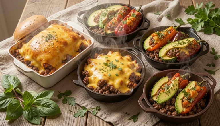 11 Low Carb Ground Beef Dinner Recipes on a Budget