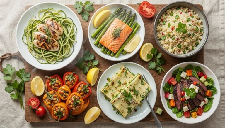 6 Clean Low Carb No Sugar Dinner Recipes